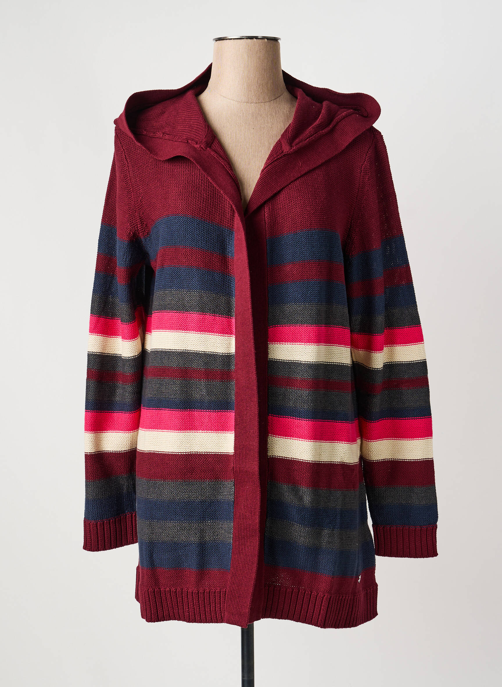 Gilet manches longues manches longues violet SHEEGO femme