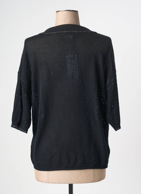 Polo noir EVA KAYAN femme