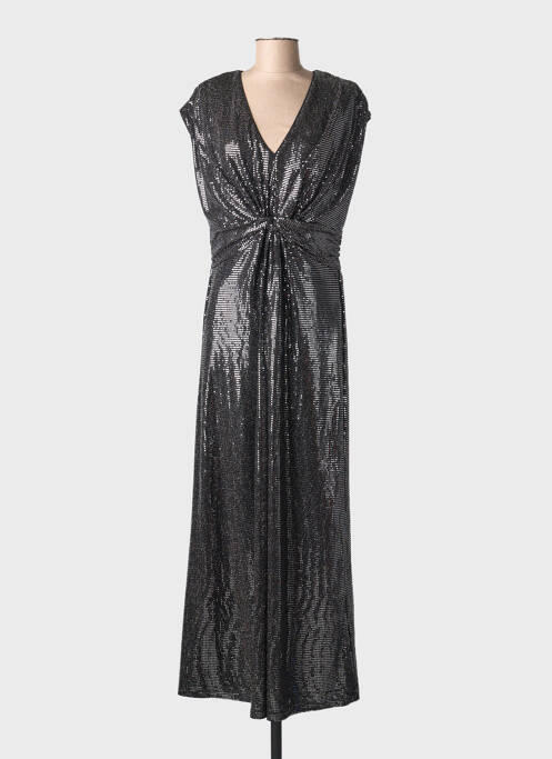 Robe longue argent OUI femme