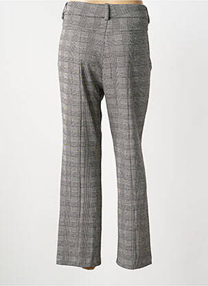 Pantalon droit stretch taille normale gris OUI femme