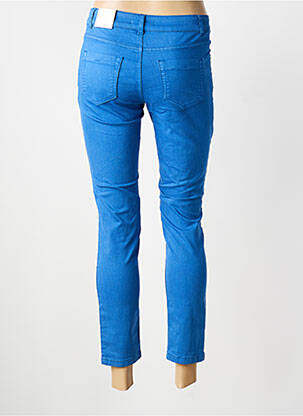 Pantalon 7/8 stretch taille normale bleu OUI femme