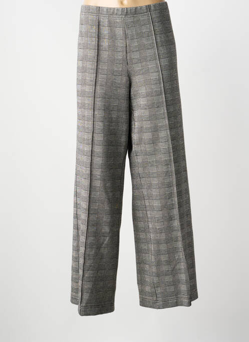 Pantalon large taille normale taille normale gris OUI femme