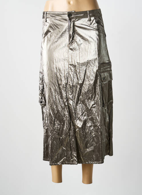 Jupe longue marron NU JEANS femme