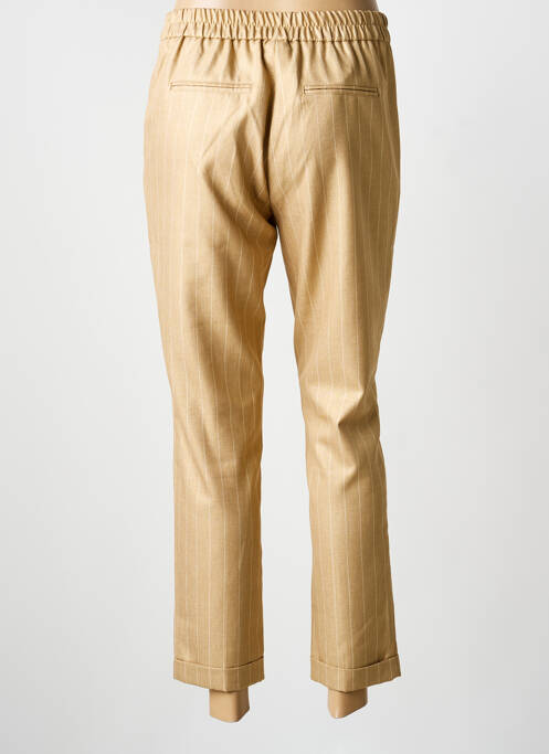 Pantalon 7/8 marron EVA KAYAN femme