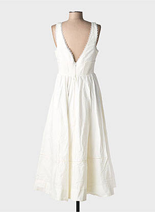 Robe longue sans manche sans manche blanc HOUSE OF CB LONDON femme