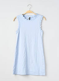 Robe courte sans manche sans manche bleu DIVIDED H&M femme