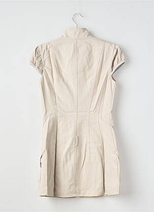 Robe courte manches courtes manches courtes beige SCULPTOR WORLDWIDE femme