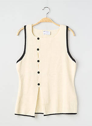 Top sans manche sans manche beige ASOS femme