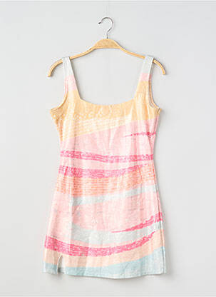 Tunique sans manche coupe cintrée rose AGNESE STUDIOS femme