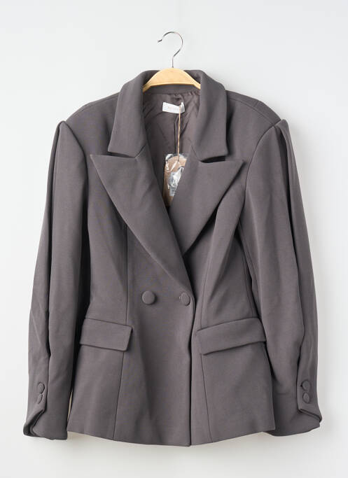 Blazer poignets boutonnés gris MESHKI femme