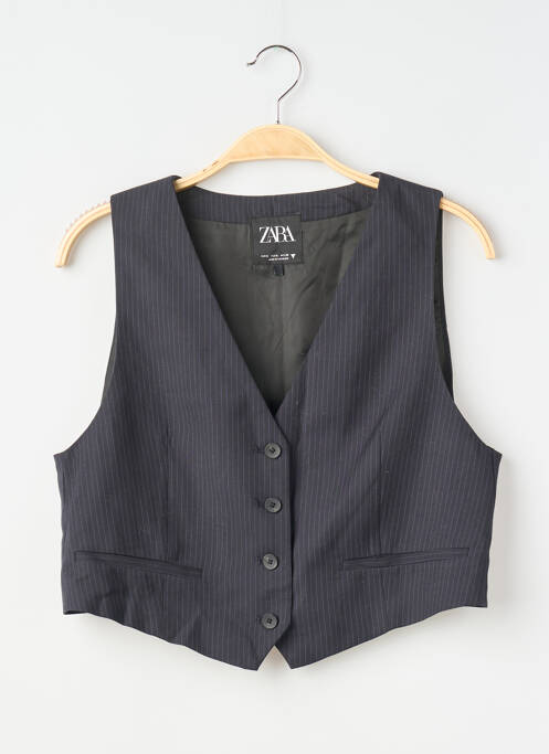 Gilet sans manche doublure bleu ZARA femme