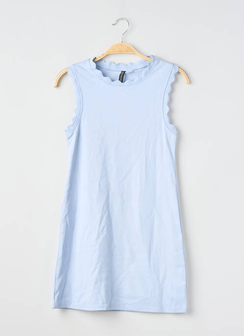 Robe courte sans manche sans manche bleu DIVIDED H&M femme
