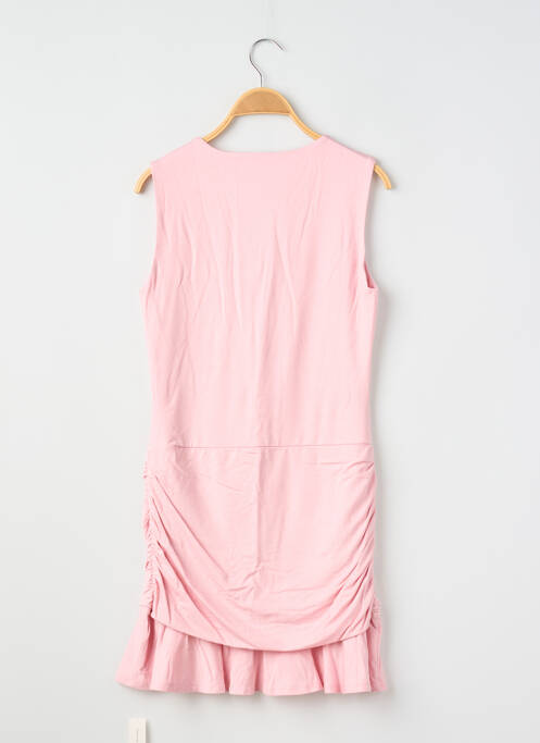 Robe courte sans manche sans manche rose REFORMATION femme