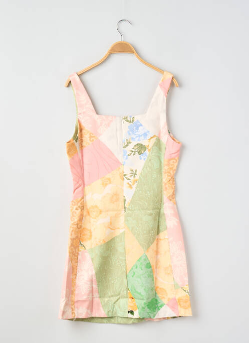 Robe courte sans manche sans manche vert DESIGUAL femme