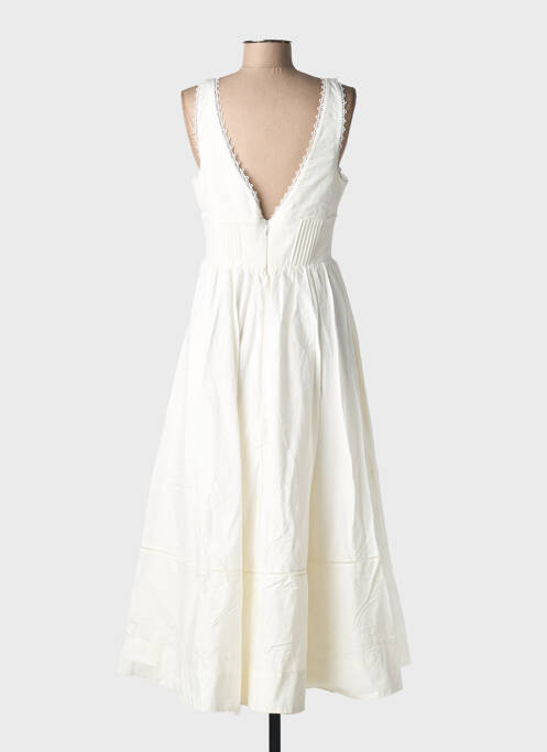 Robe longue sans manche sans manche blanc HOUSE OF CB LONDON femme