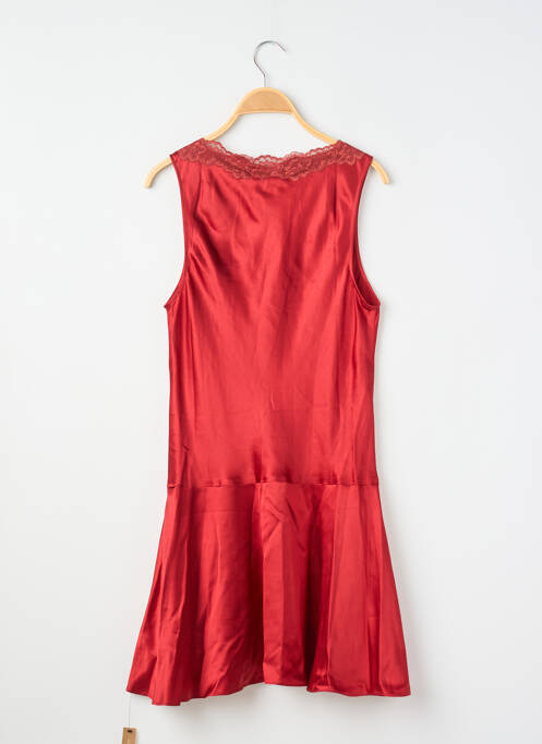 Robe mi-longue sans manche sans manche rouge REFORMATION femme