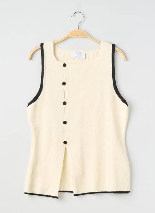Top sans manche sans manche beige ASOS femme