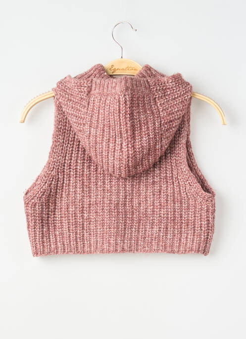 Top coupe cintrée sans manche violet COLLUSION femme