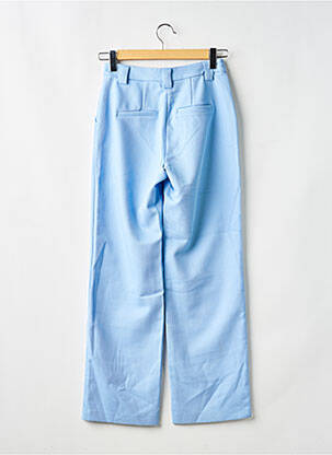 Pantalon droit stretch taille haute bleu NA-KD femme