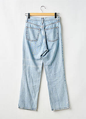 Jeans coupe droite stretch taille normale bleu TOPSHOP femme