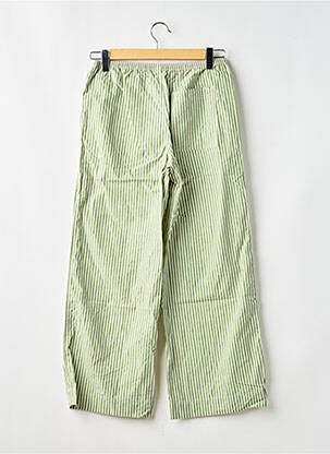 Pantalon droit tissage popeline taille normale vert BDG URBAN OUTFFITERS femme
