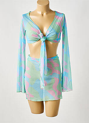 Ensemble jupe coupe cintrée bleu ASOS femme