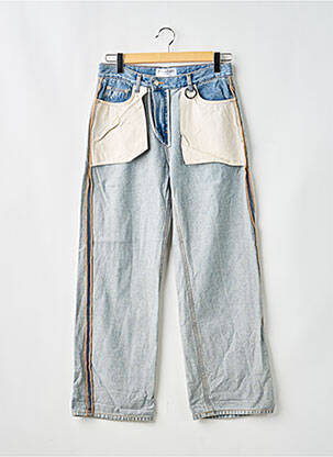 Jeans coupe droite stretch taille normale bleu P:REIN SEIN femme