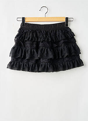 Mini-jupe taille élastique noir DOLLUP femme