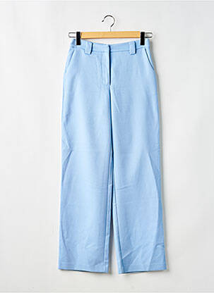 Pantalon droit stretch taille haute bleu NA-KD femme