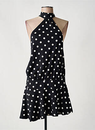 Robe courte coupe évasée fines bretelles noir JADED LONDON femme