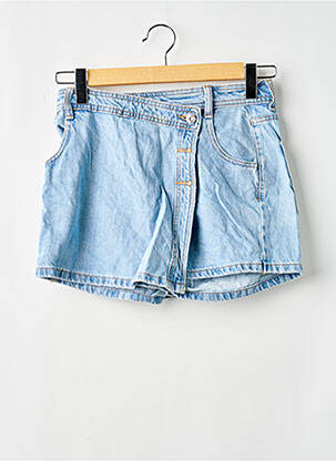 Jupe short poches bleu ZARA femme