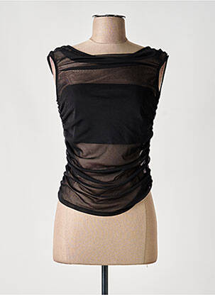 Top stretch sans manche noir ASOS femme