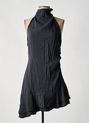 Tunique manches longues coupe asymétrique noir ZARA femme