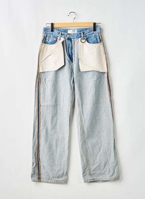 Jeans coupe droite stretch taille normale bleu P:REIN SEIN femme