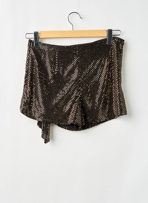 Mini-jupe délavé or ZARA femme