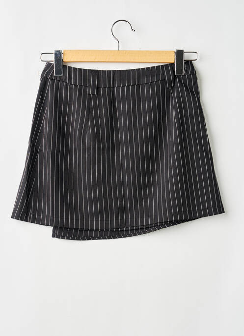 Mini-jupe fermeture zip latéral noir CIDER femme