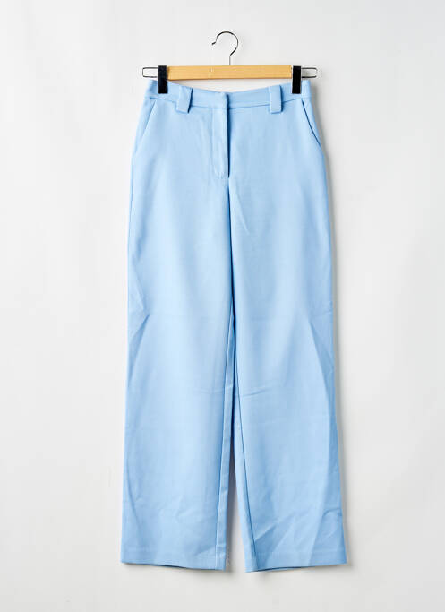 Pantalon droit stretch taille haute bleu NA-KD femme