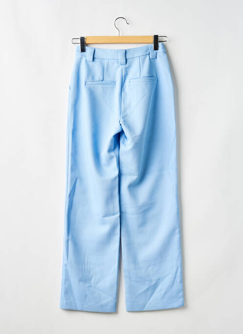 Pantalon droit stretch taille haute bleu NA-KD femme