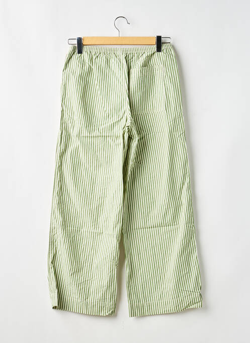 Pantalon droit tissage popeline taille normale vert BDG URBAN OUTFFITERS femme