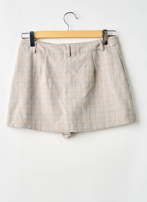 Jupe short poches beige MISS SELFRIDGE femme