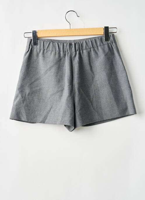 Jupe short poches gris MAJE femme