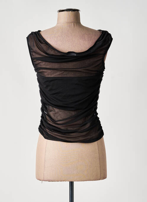 Top stretch sans manche noir ASOS femme