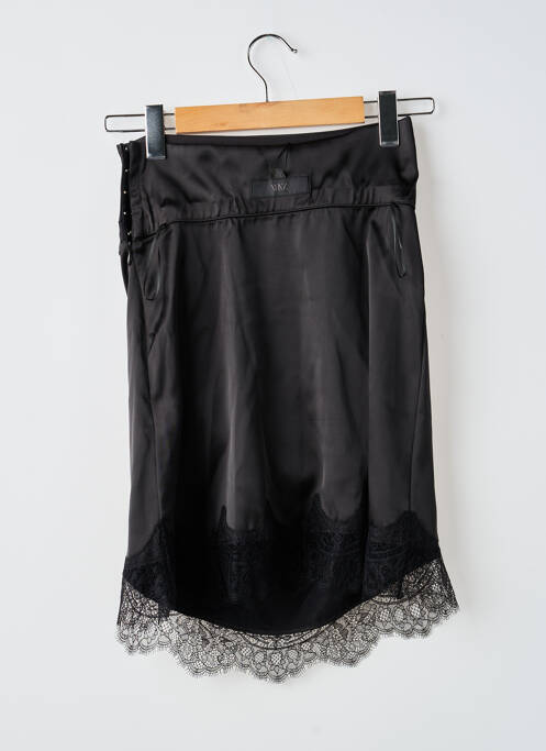 Top col carré sans manche noir ZARA femme