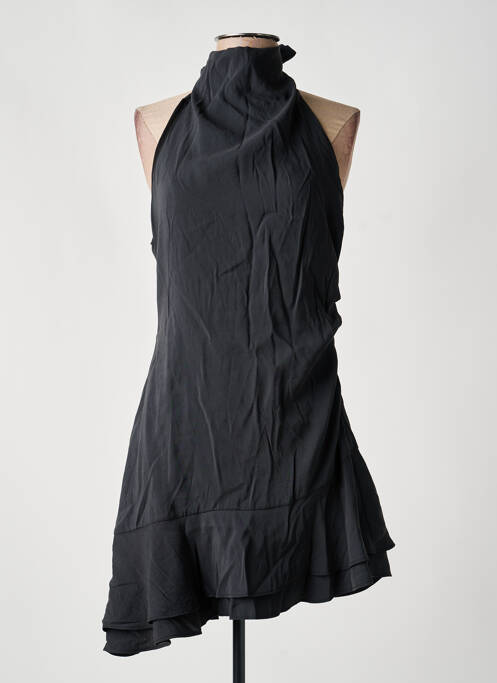 Tunique manches longues coupe asymétrique noir ZARA femme