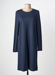 Robe mi-longue manches longues manches longues bleu CECIL femme
