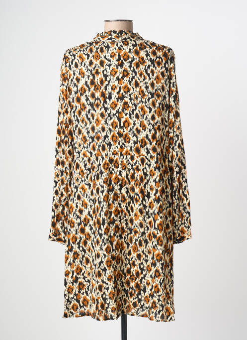 Robe mi-longue beige C'EST BEAU LA VIE femme