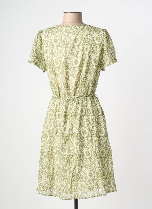 Robe mi-longue vert C'EST BEAU LA VIE femme