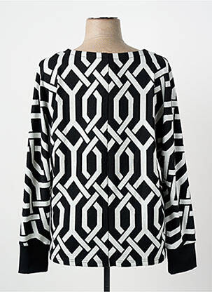 Top stretch manches longues noir STREET ONE femme