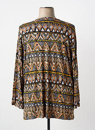 Top tissage jersey manches longues noir KAKIE femme