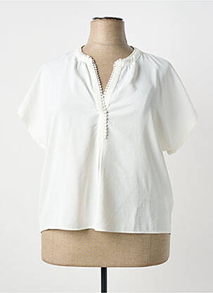 Blouse beige JULIE GUERLANDE femme